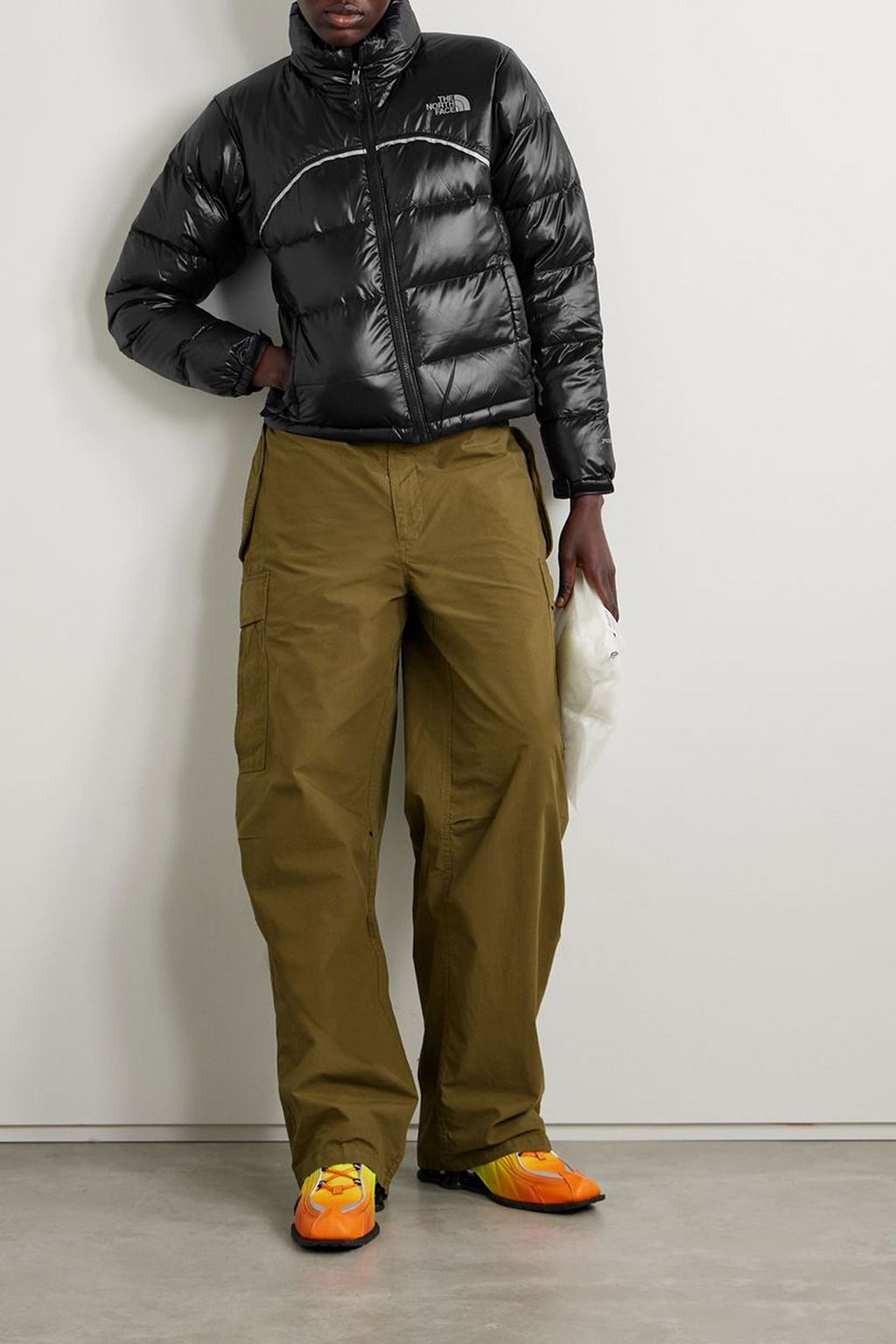 THE NORTH FACE 2000 Retro Nuptse hooded quilted ripstop down jacket