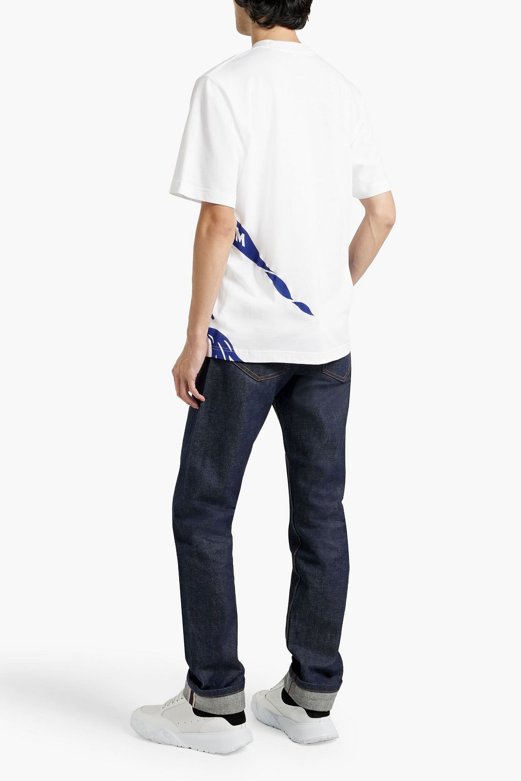 BURBERRY Printed cotton-jersey T-shirt