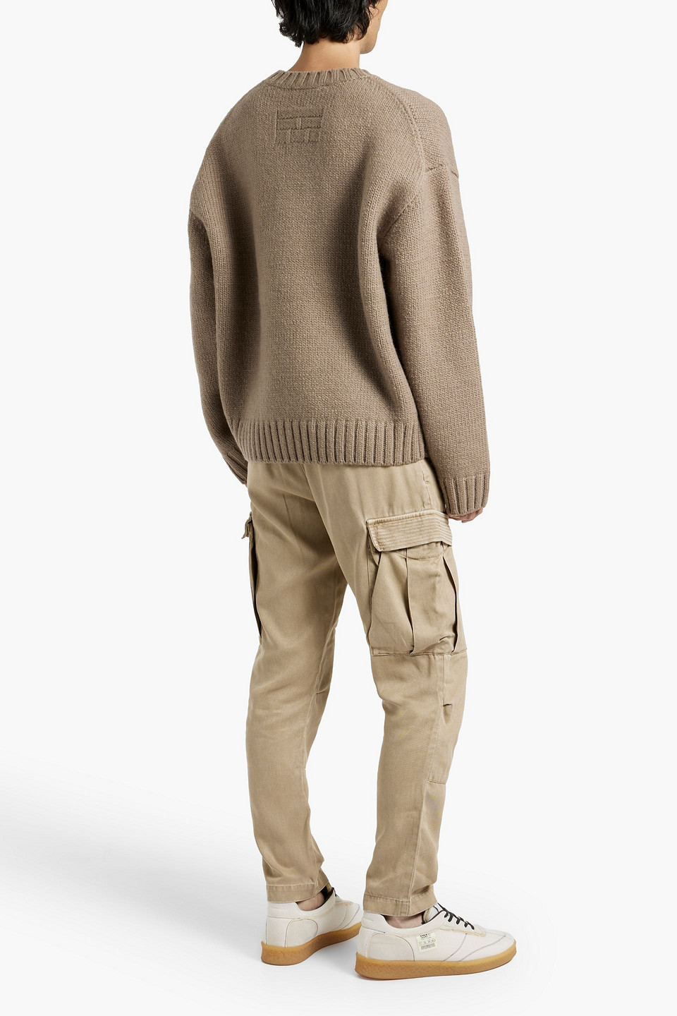 OFFICINE GENERALE JAY TAPERED COTTON-TWILL CARGO PANTS
