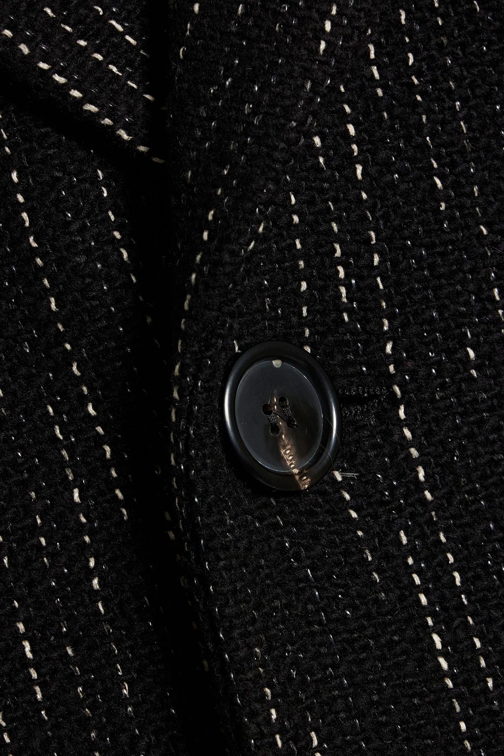 ACNE STUDIOS Pinstriped tweed coat