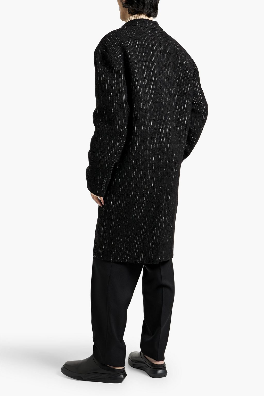ACNE STUDIOS Pinstriped tweed coat