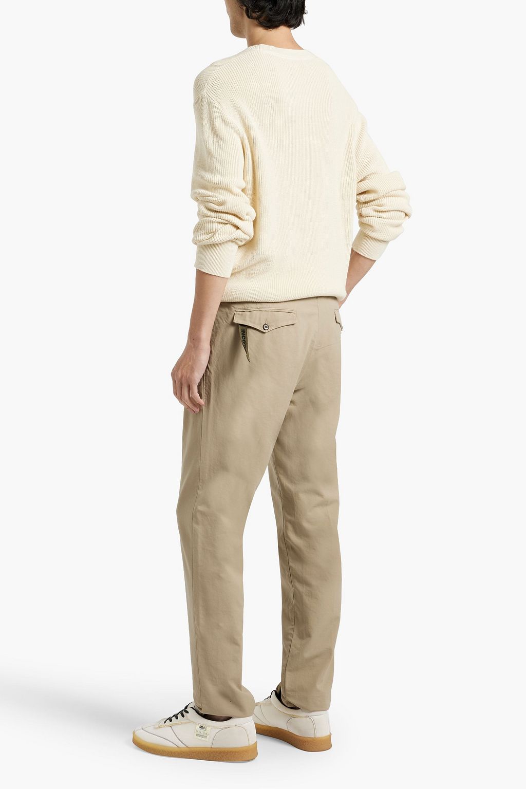 SLOWEAR Incotex tapered stretch-cotton chinos