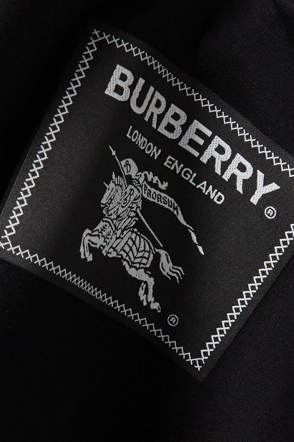 BURBERRY Appliquéd cotton-jersey T-shirt