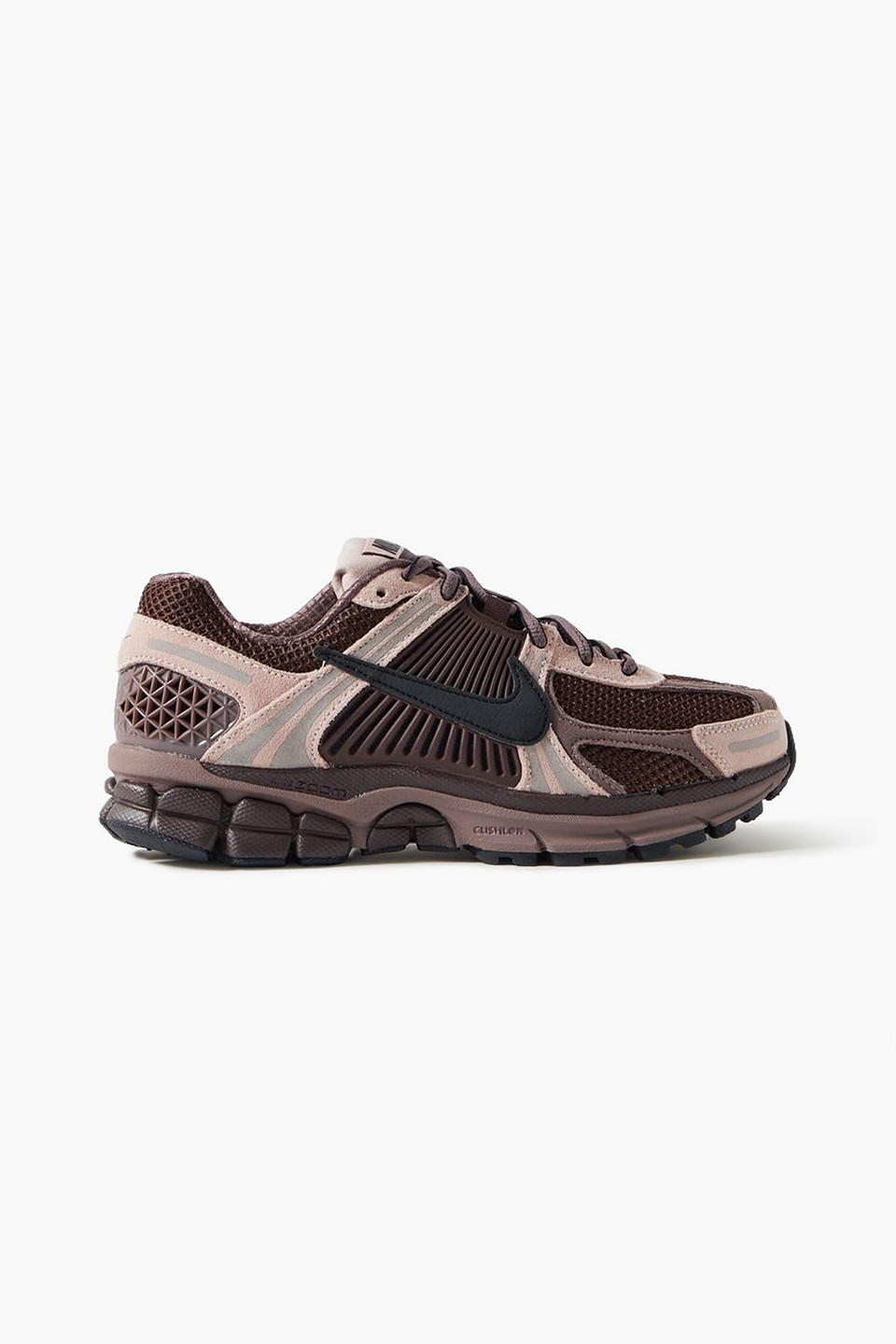 NIKE ZOOM VOMERO 5 MESH, LEATHER, AND RUBBER SNEAKERS