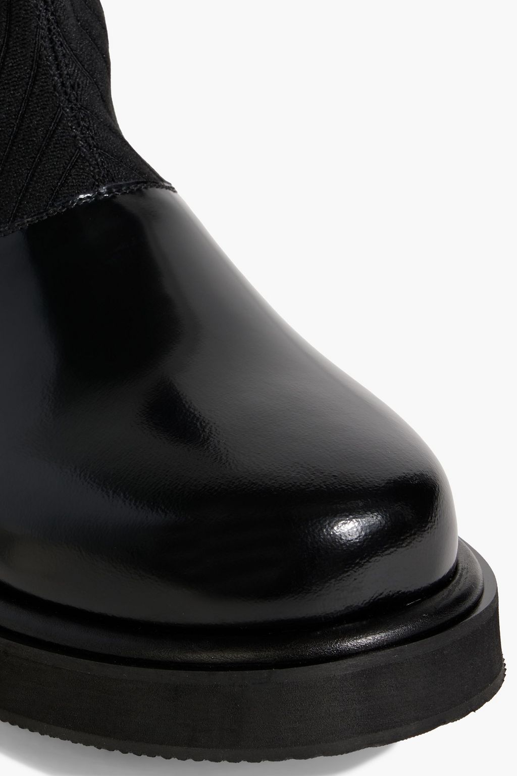 BY MALENE BIRGER Chayla patent-leather ankle boots