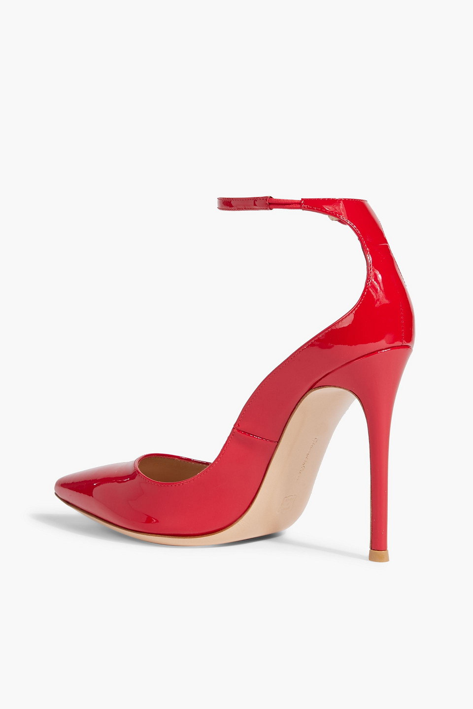 GIANVITO ROSSI VIVIAN PATENT-LEATHER PUMPS 