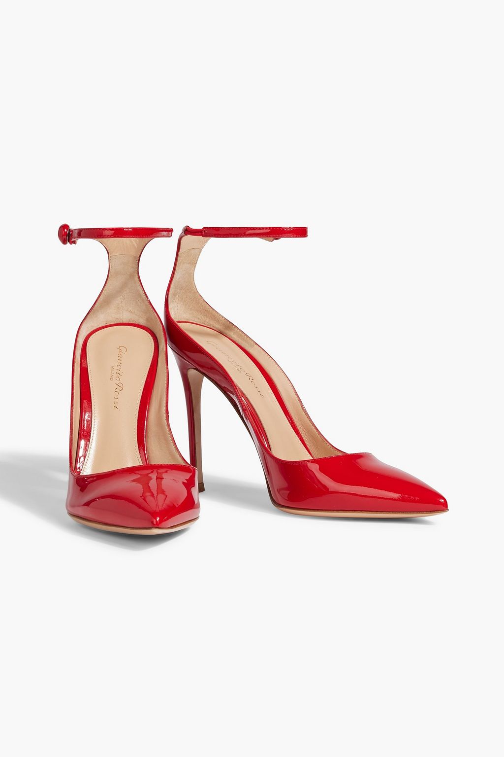 GIANVITO ROSSI Vivian patent-leather pumps