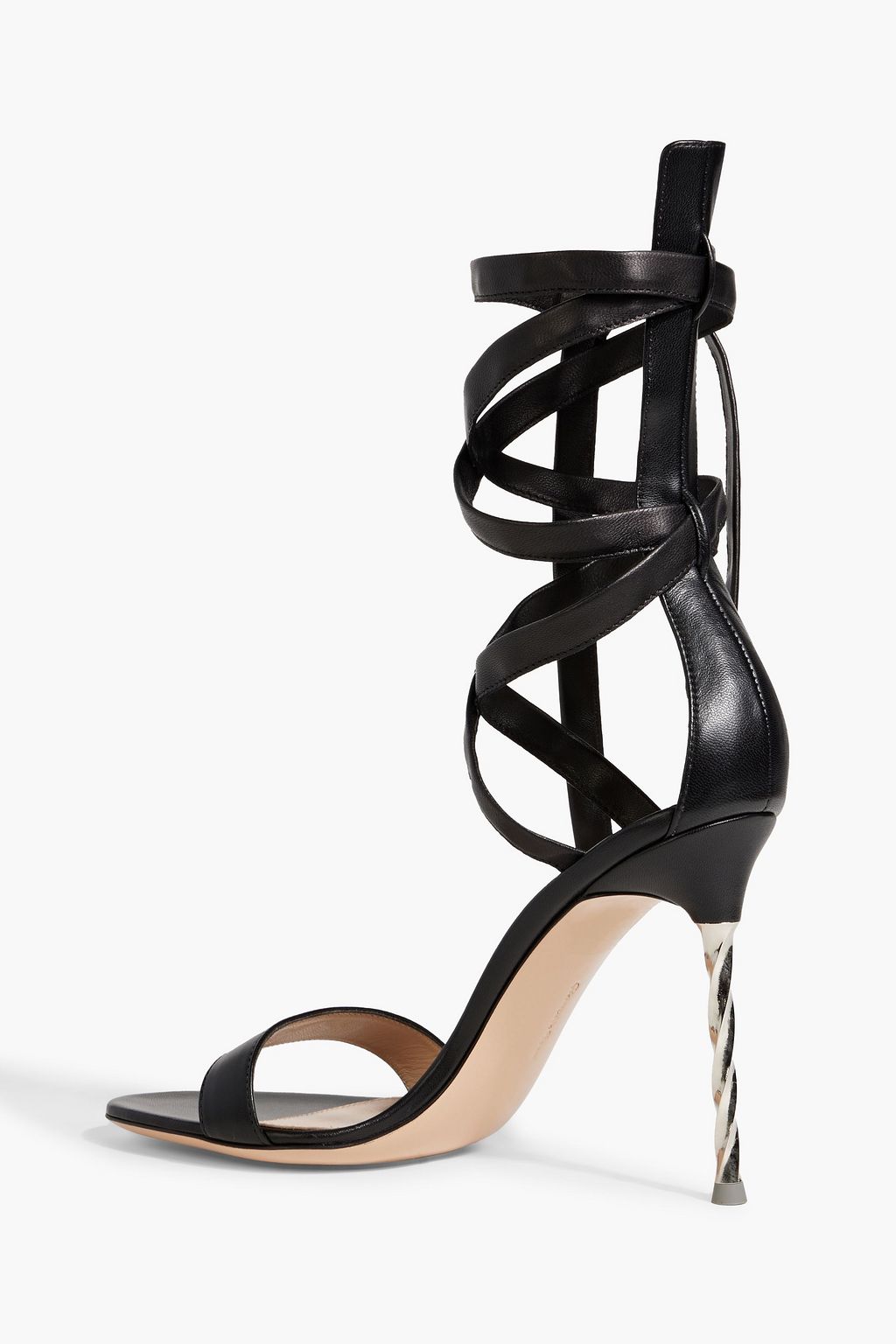 GIANVITO ROSSI Folie leather sandals