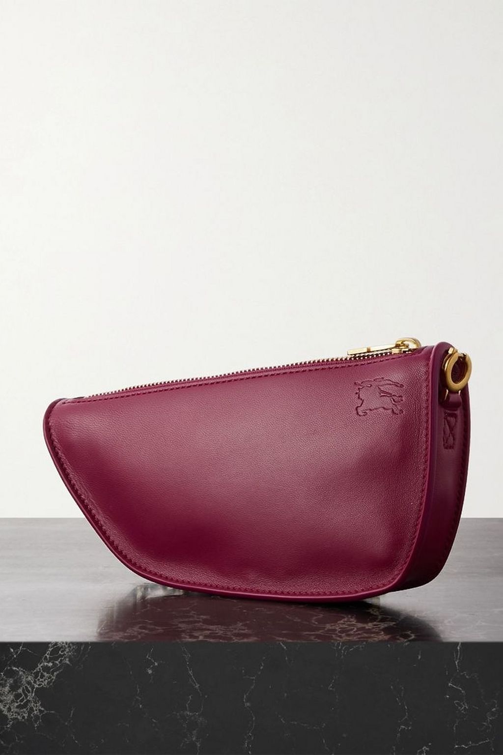 BURBERRY Leather shoulder bag