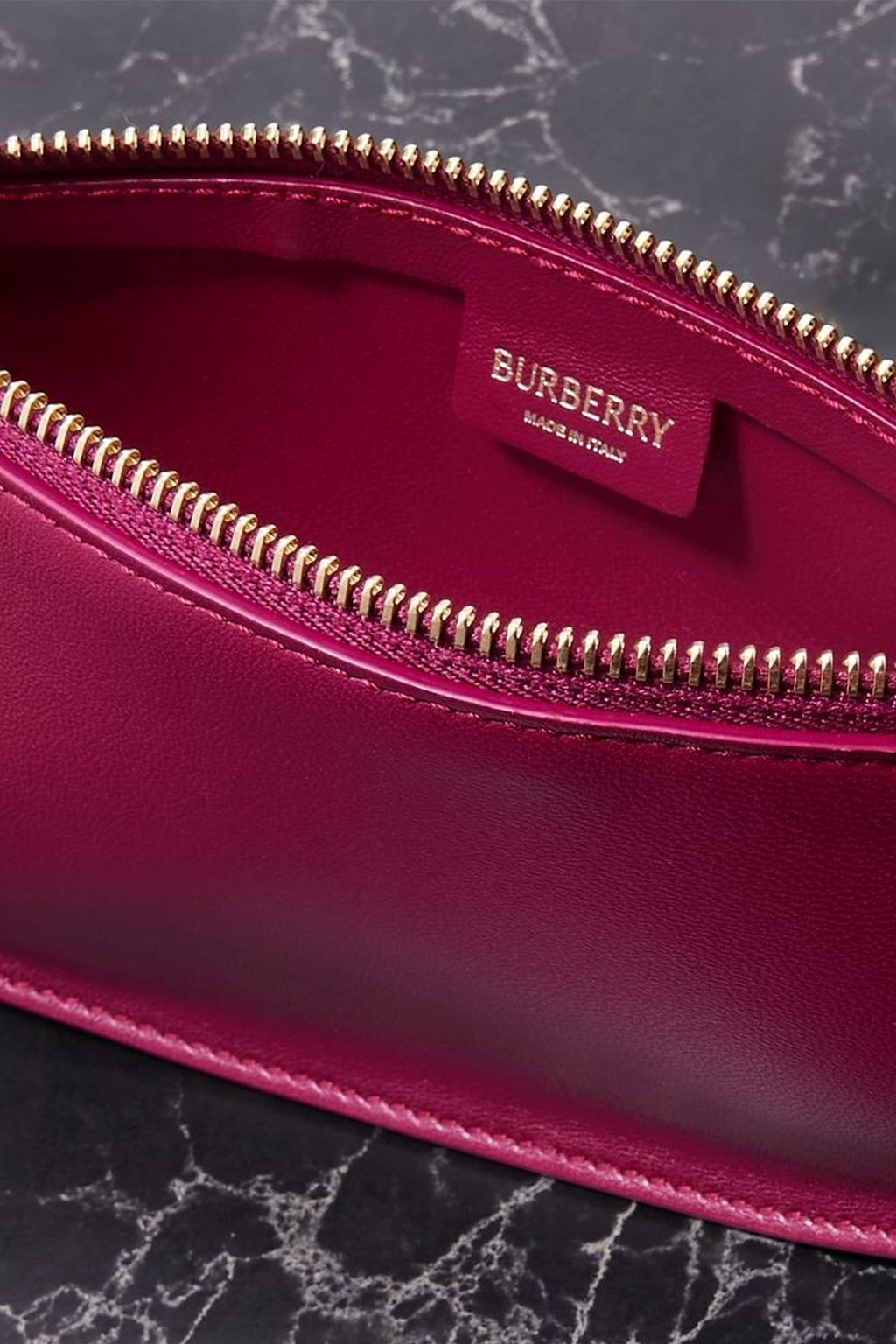 BURBERRY Leather shoulder bag