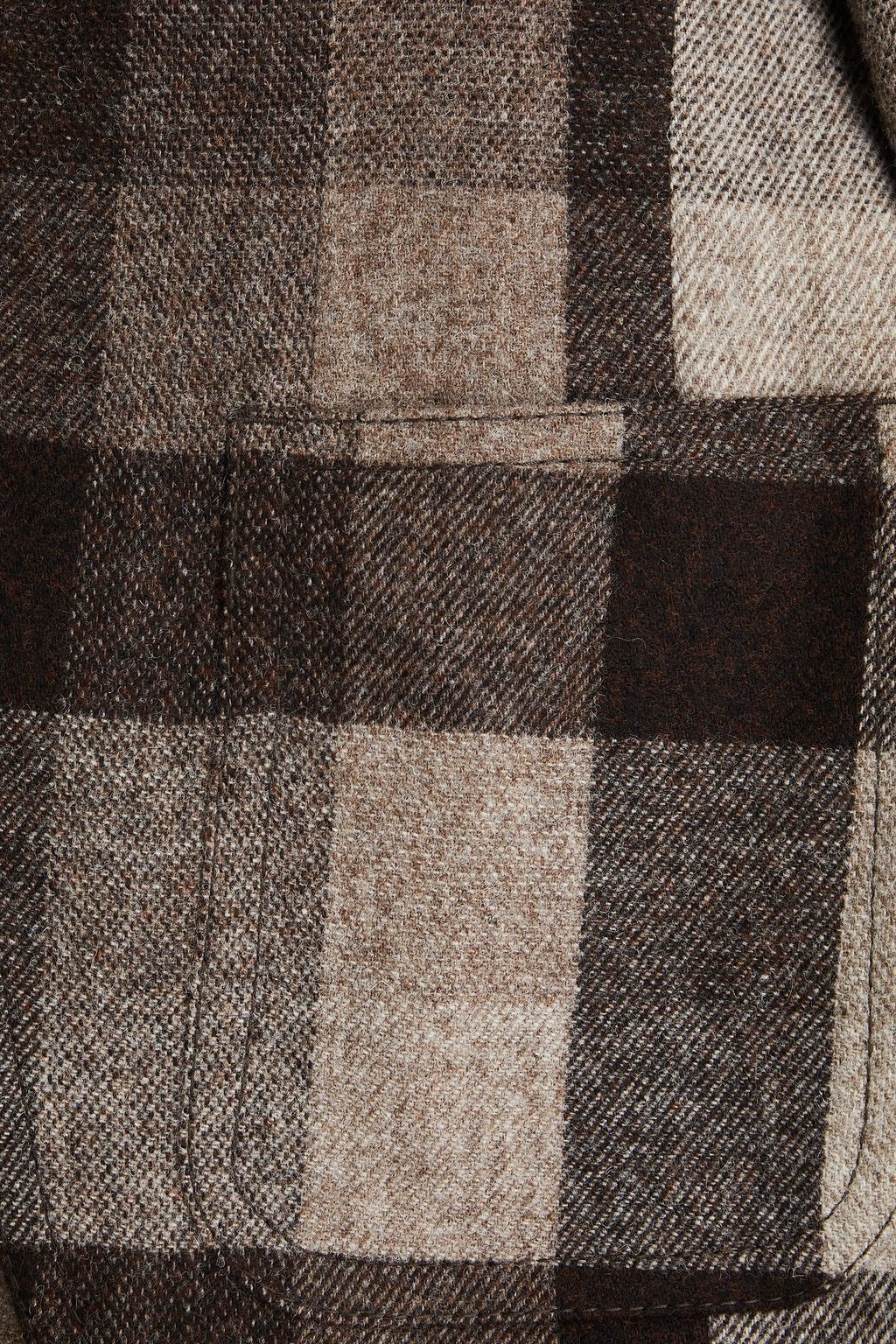 ACNE STUDIOS بليزر من الصوف بنقشة مربعات