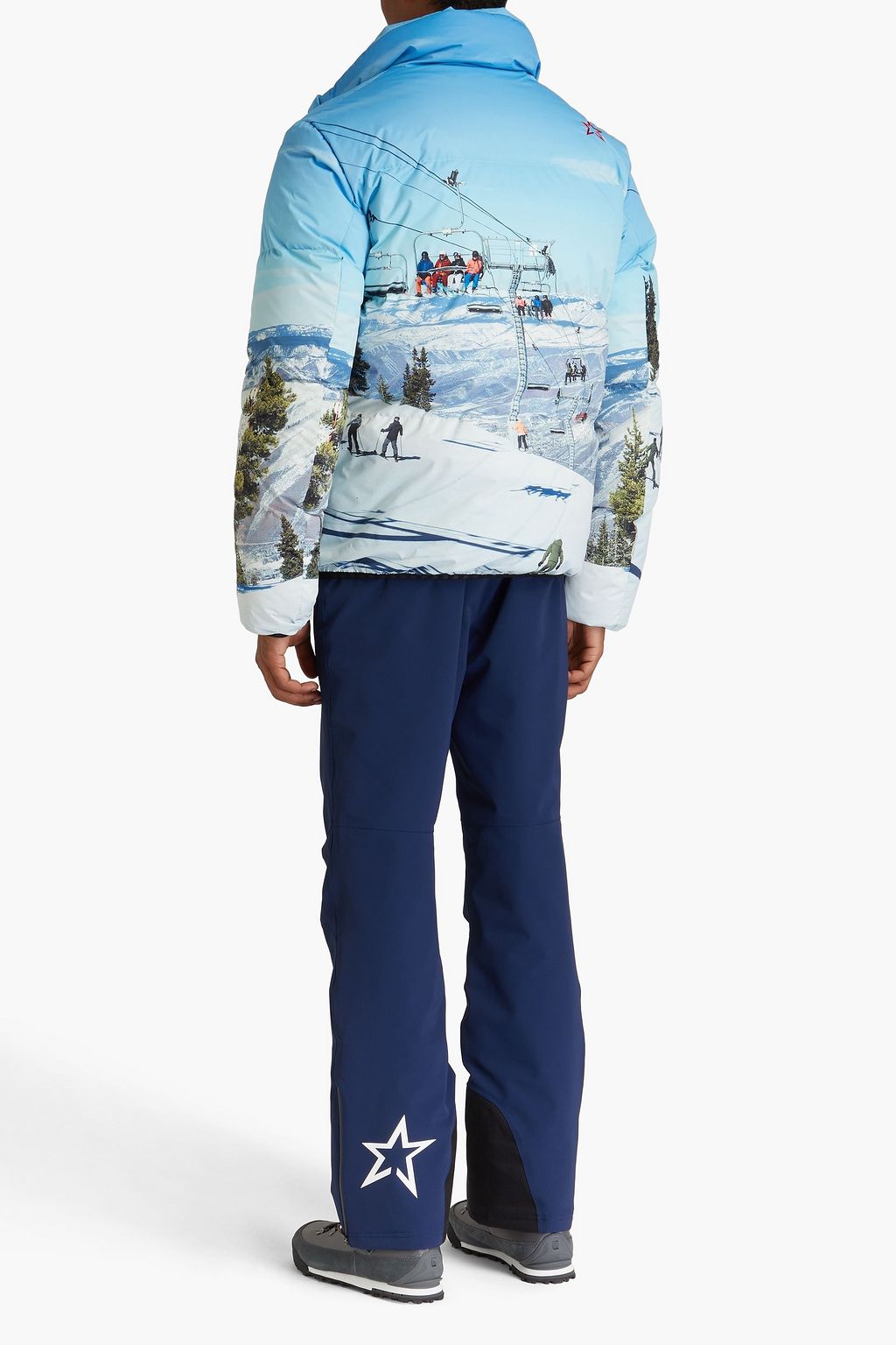 PERFECT MOMENT Samson quilted printed shell down jacket