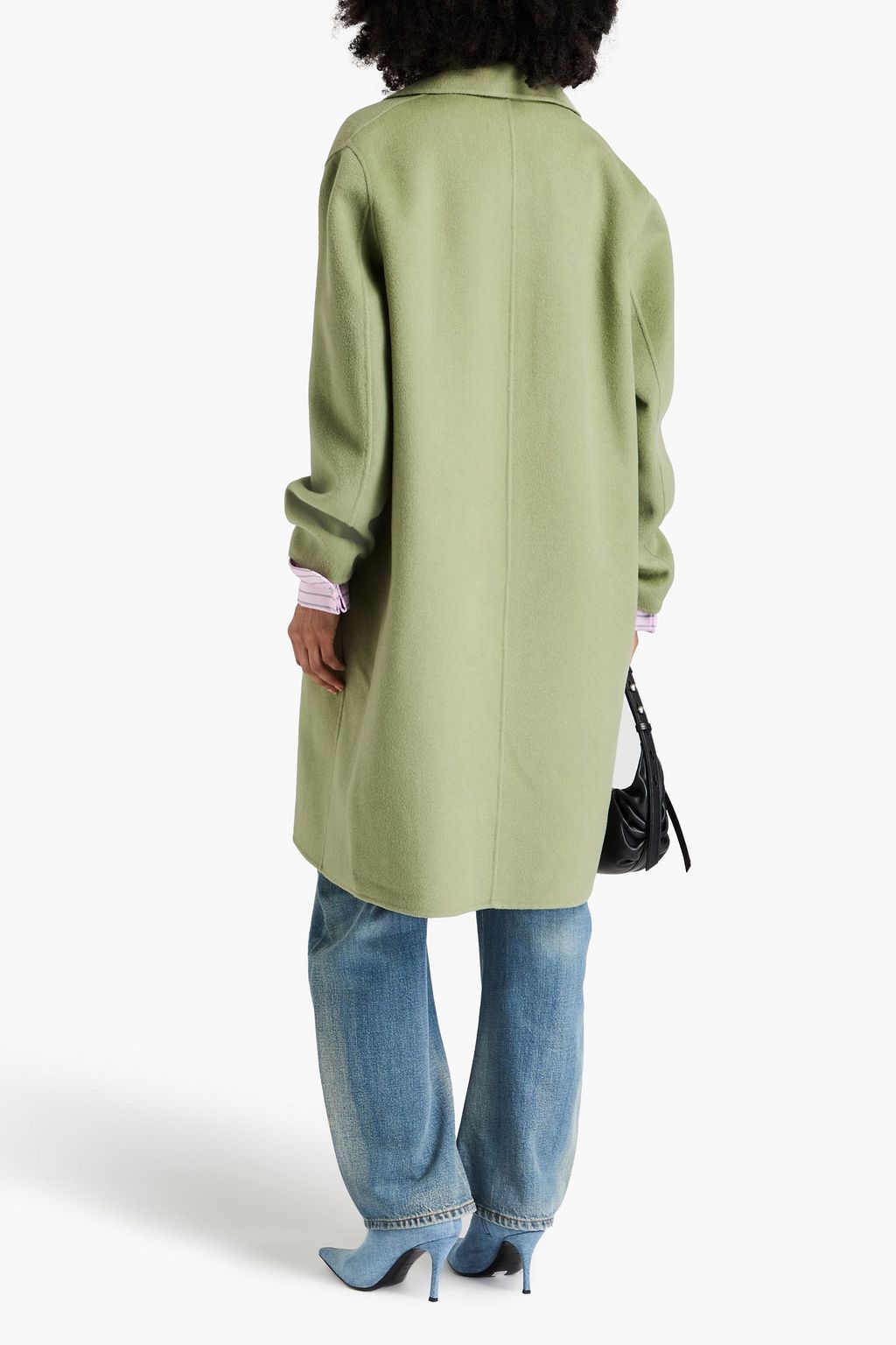 ACNE STUDIOS معطف من اللبّاد والصوف