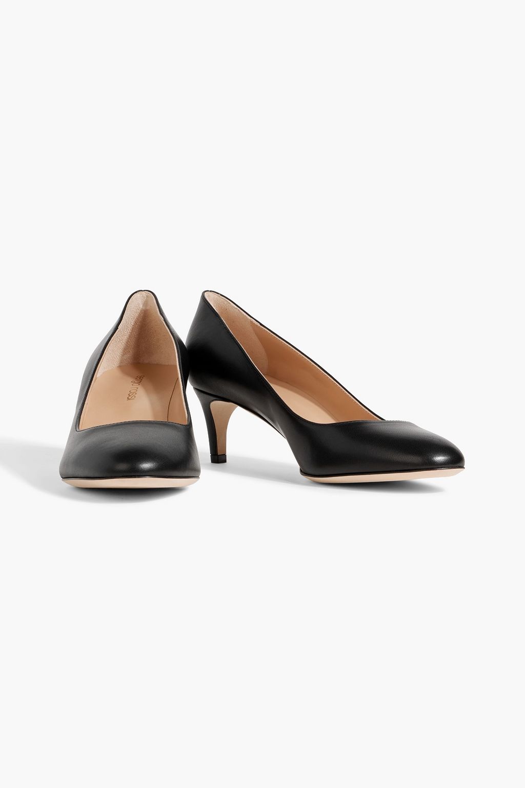 SERGIO ROSSI Madame 50 leather pumps