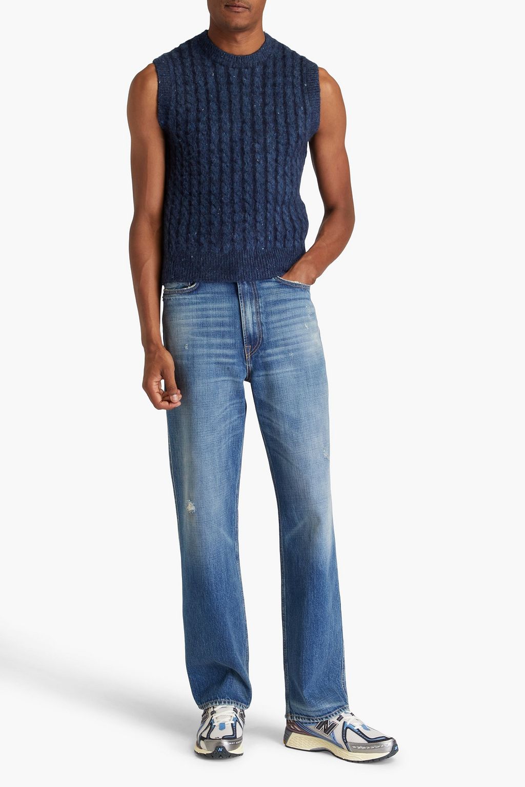 ACNE STUDIOS Donegal ribbed wool-blend vest