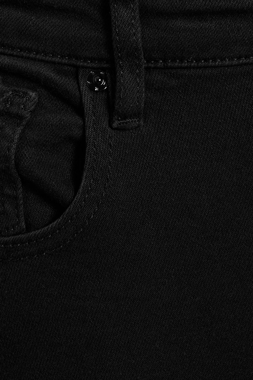 FRAME The Pencil high-rise slim-leg jeans