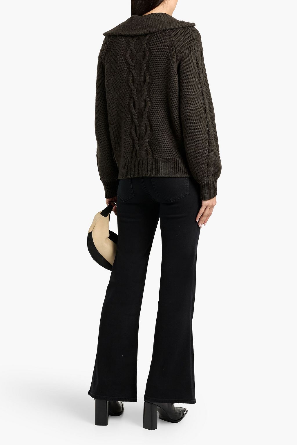 FRAME The Icon high-rise flared jeans