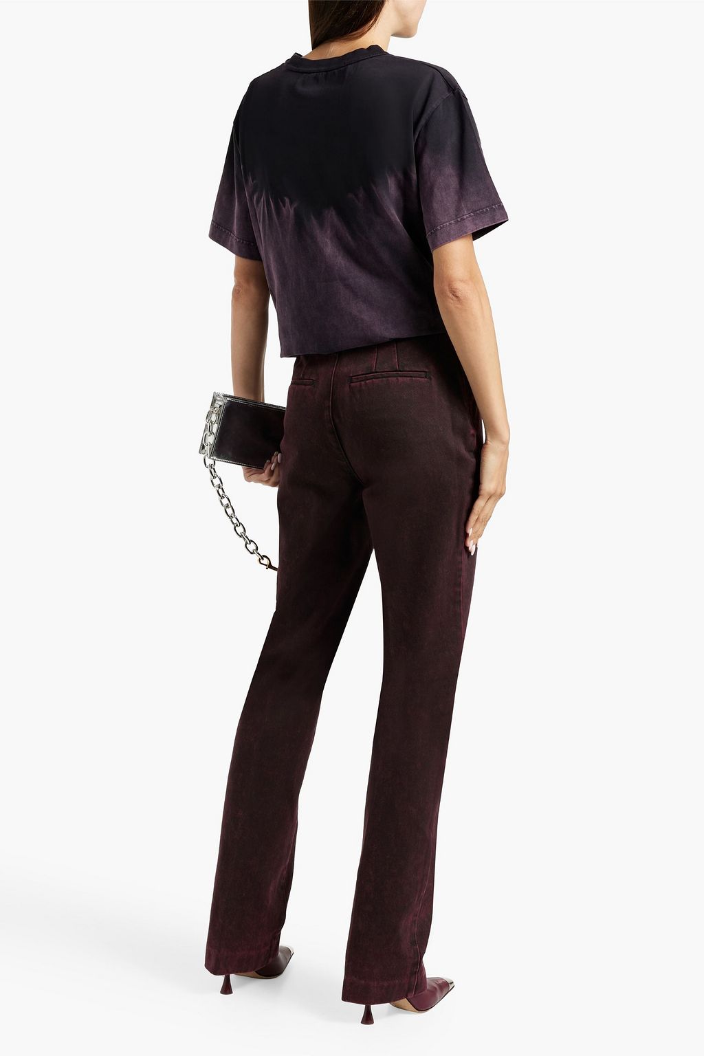 ALEXANDER WANG High-rise flared jeans