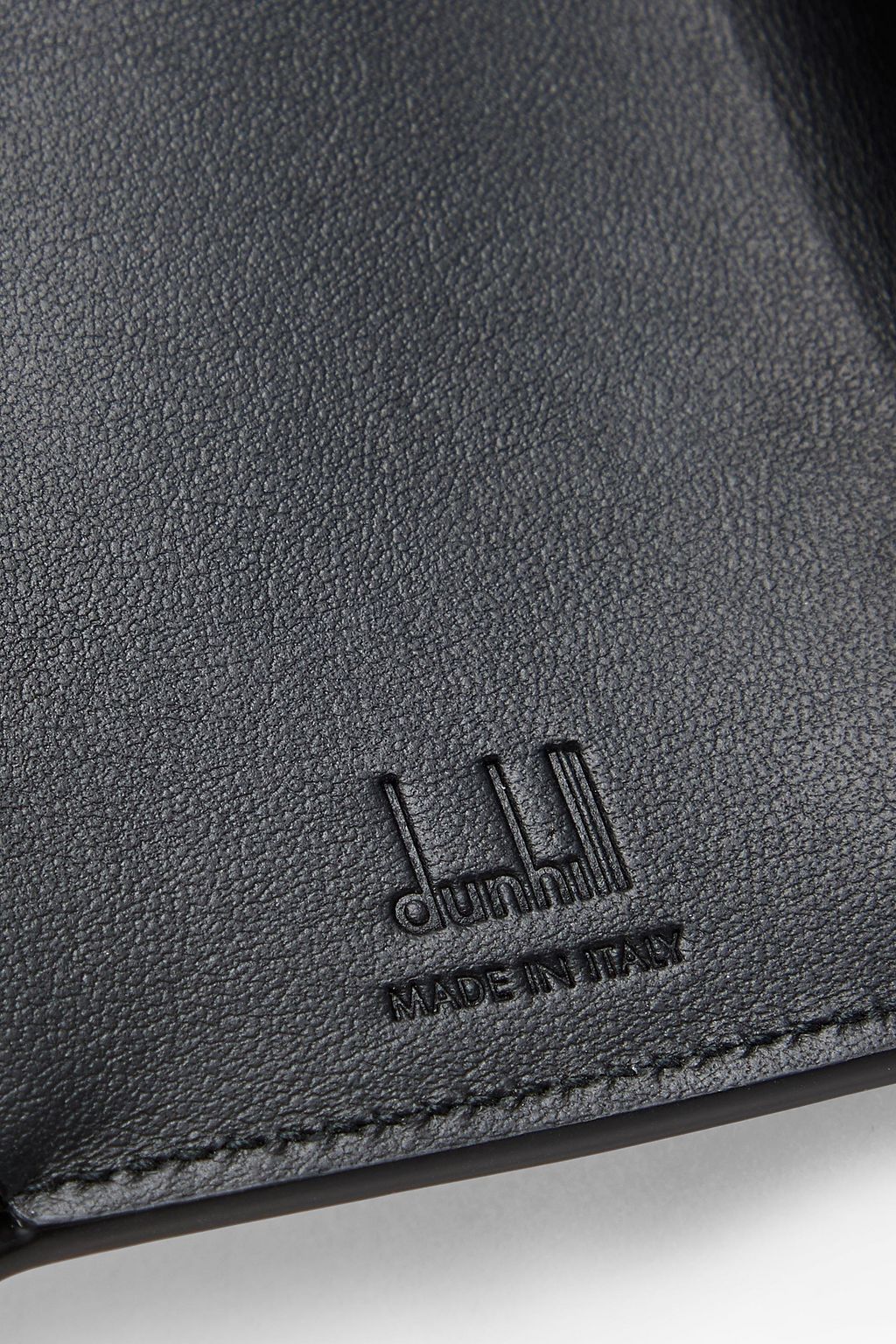 DUNHILL Printed leather wallet