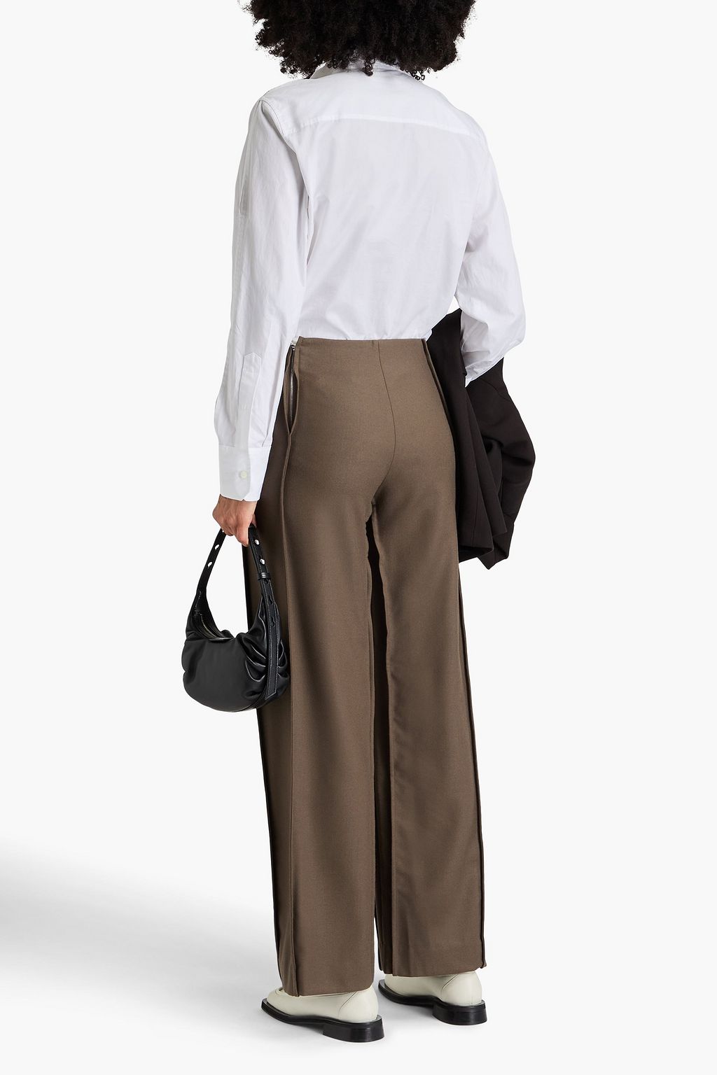 ACNE STUDIOS 울 트윌 스트레이트 레그 팬츠