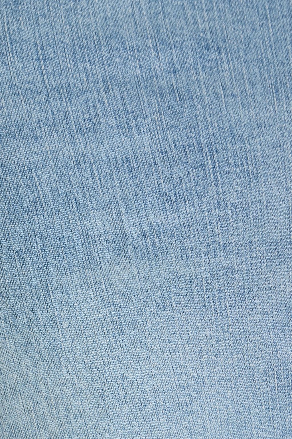 FRAME Le Slim Palazzo high-rise wide-leg jeans