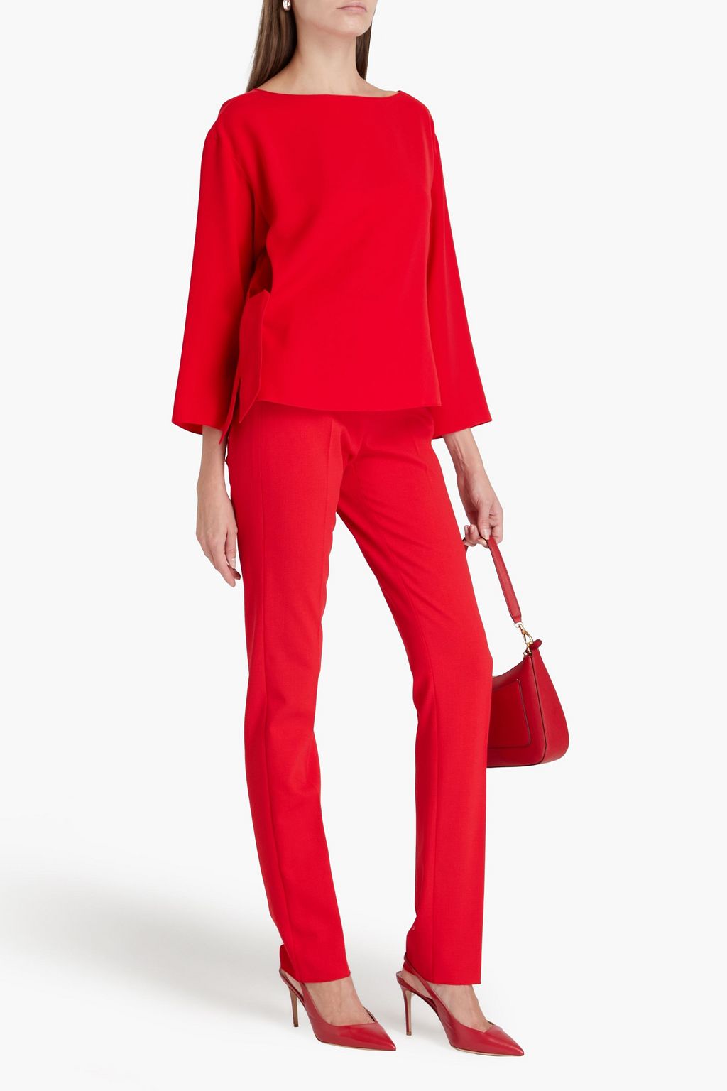 EMPORIO ARMANI Crepe blouse