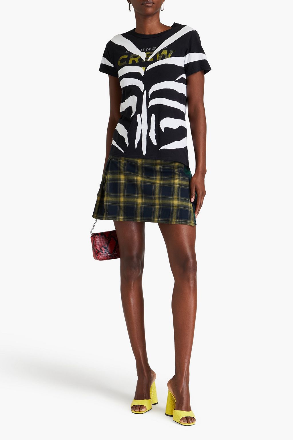 CONNER IVES Printed cotton-jersey T-shirt