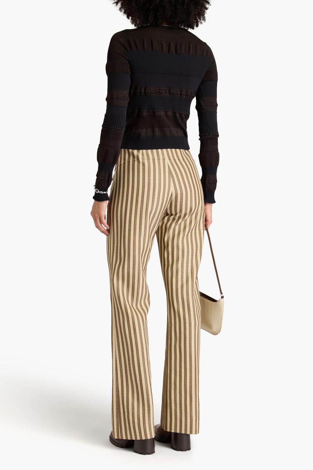 ACNE STUDIOS بلوزة مصنوعة من نسيج الجاكار