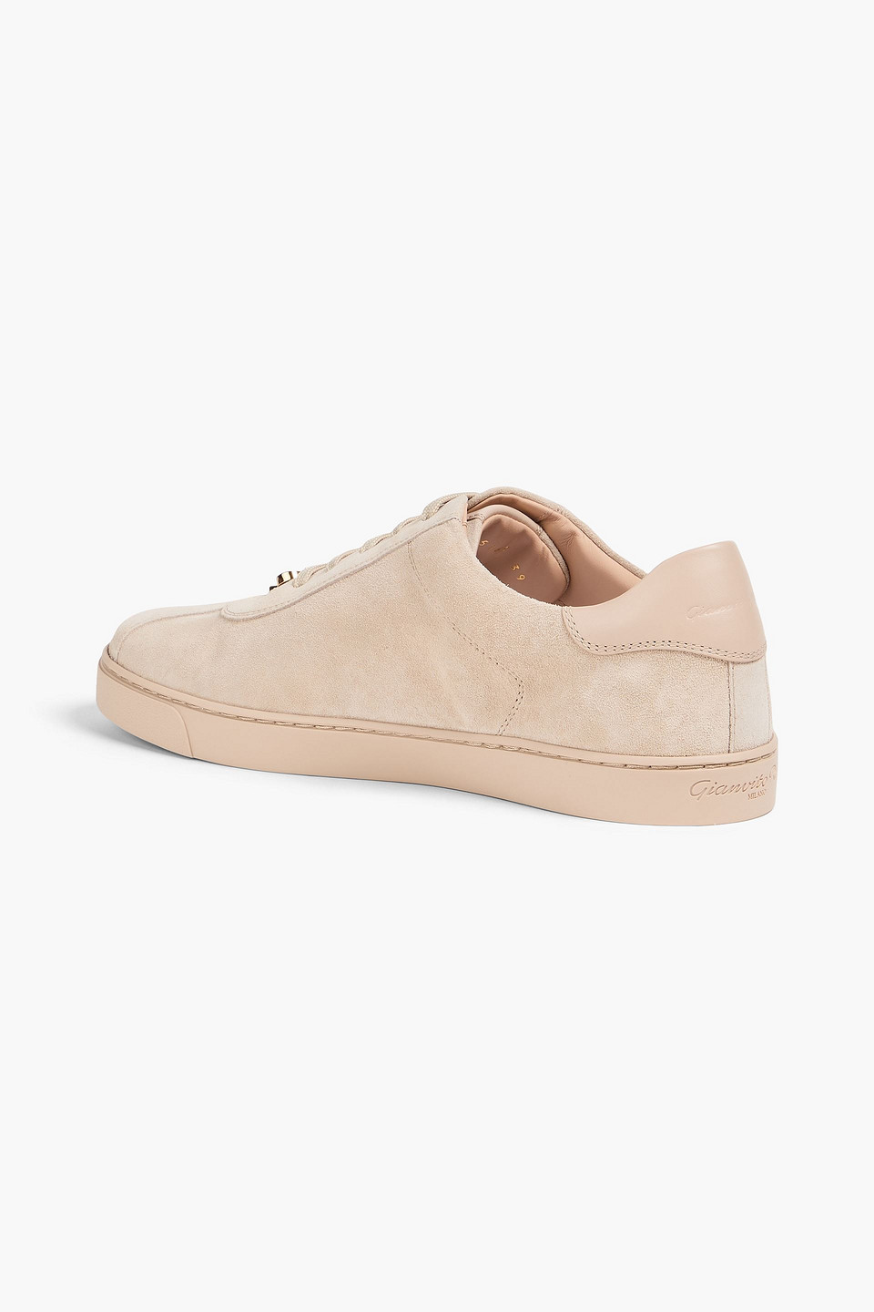 GIANVITO ROSSI SUEDE SNEAKERS