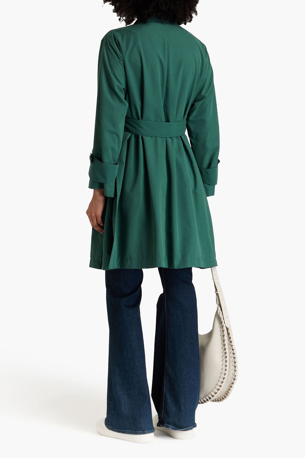 EMPORIO ARMANI Gabardine trench coat