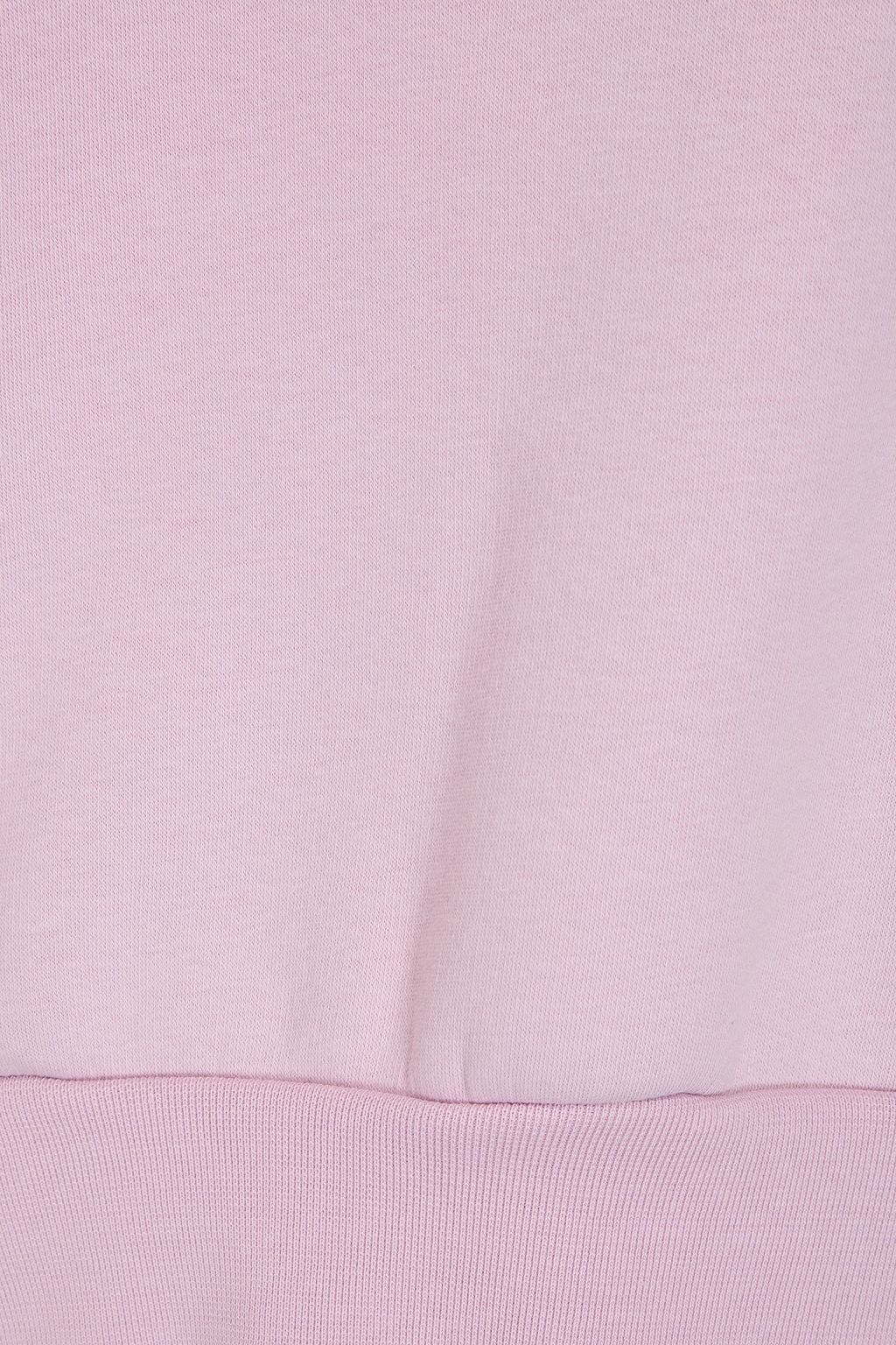 ACNE STUDIOS 코튼 혼방 플리스 스웻셔츠