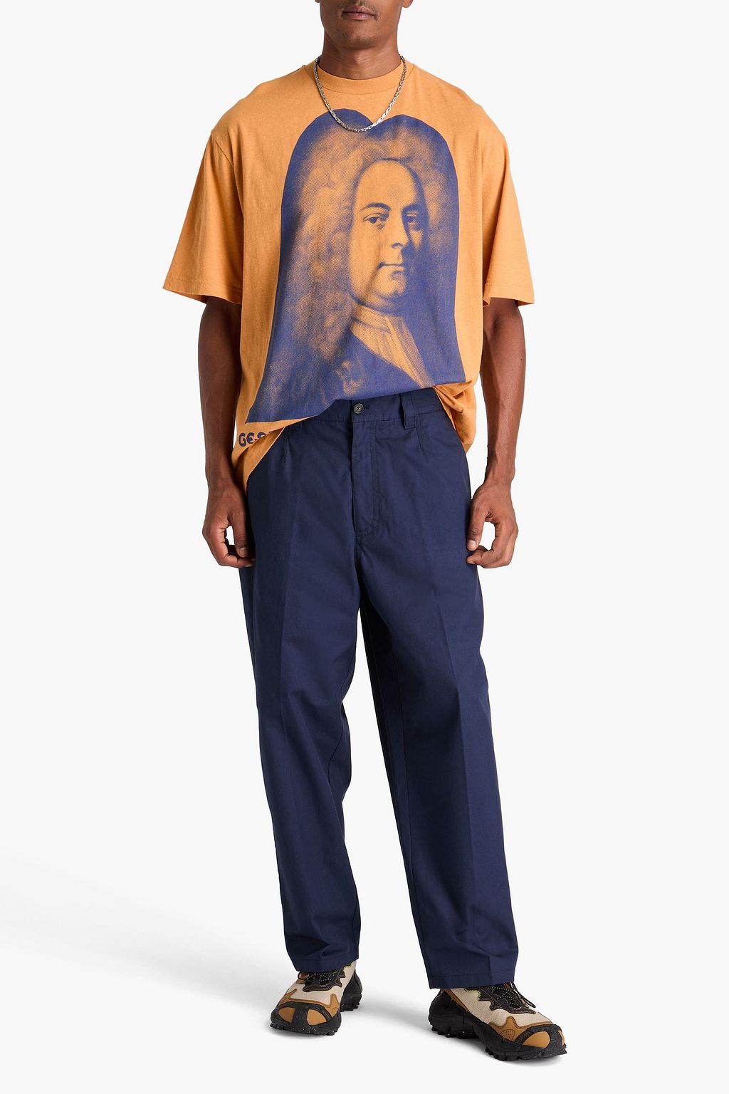 ACNE STUDIOS 코튼 테이퍼드 치노 팬츠