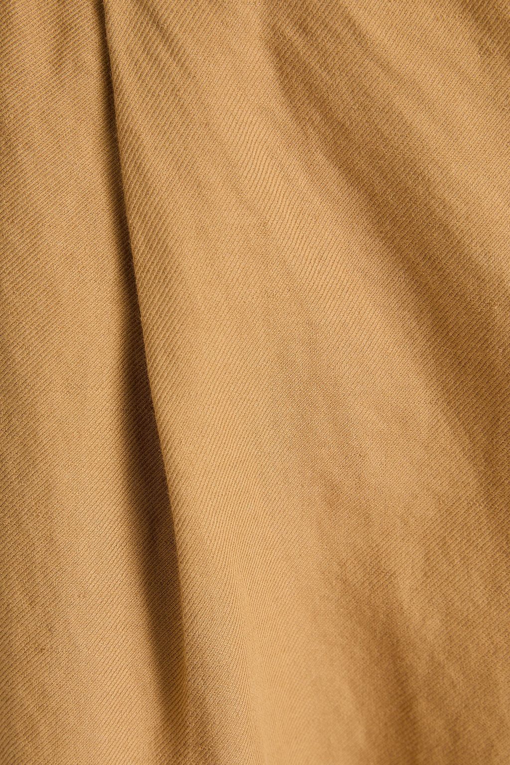 ACNE STUDIOS بنطال من التويل ومزيج الكتّان والقطن