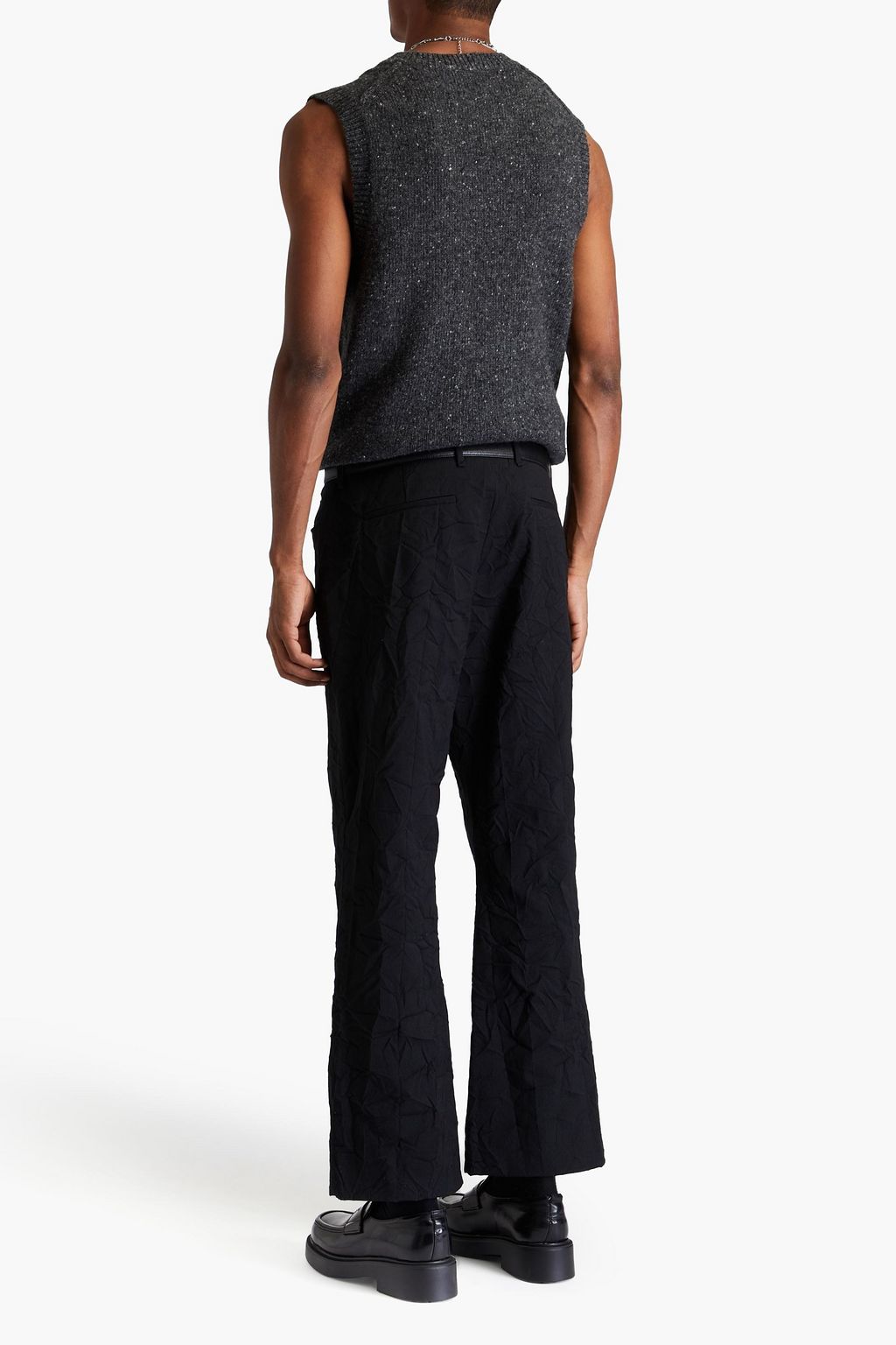 ACNE STUDIOS بنطال محبوك ومجعّد