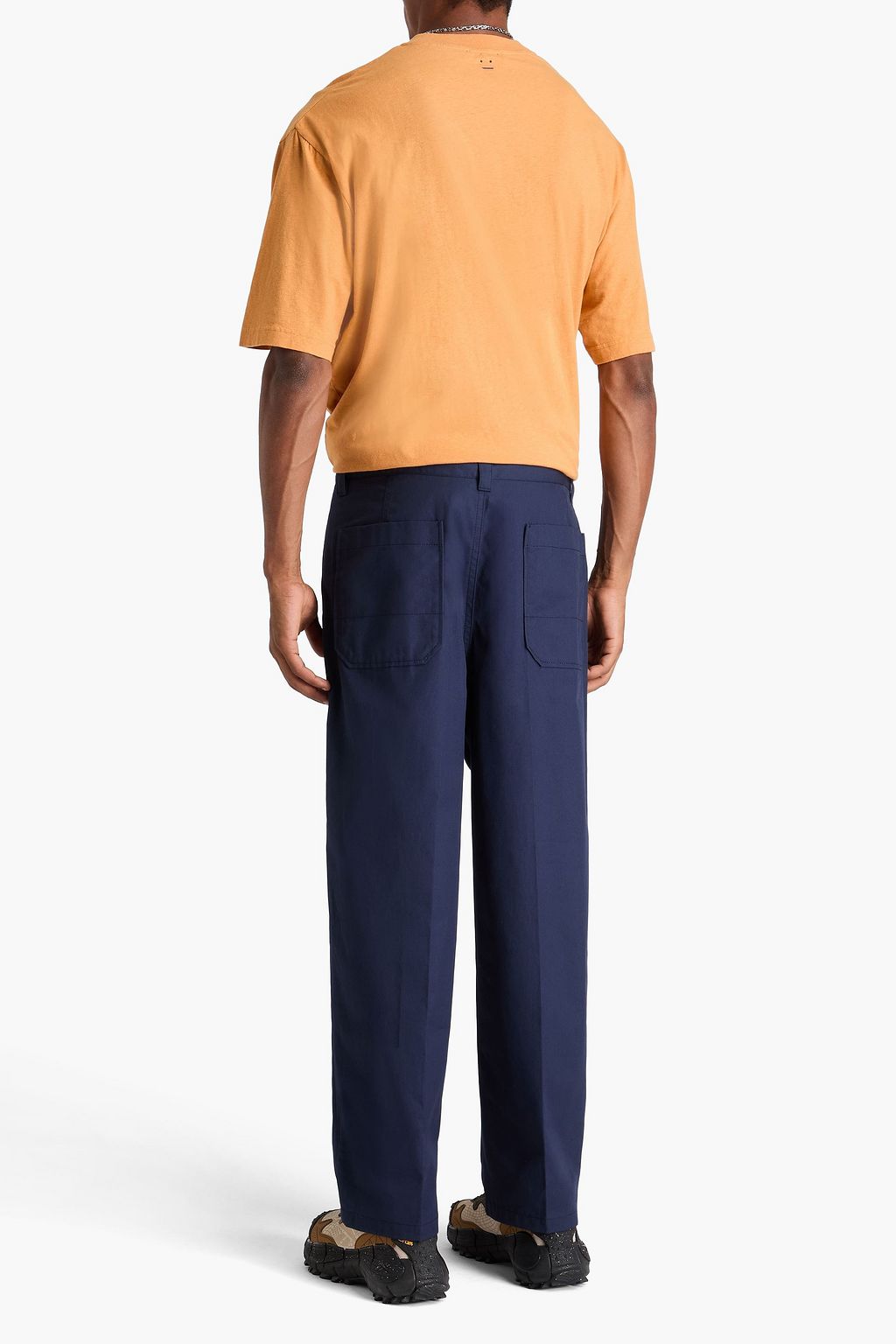 ACNE STUDIOS تي شيرت من القطن والجيرسي مزين بطبعات