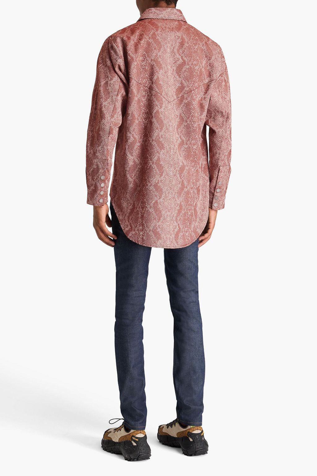ACNE STUDIOS قميص من الجاكار