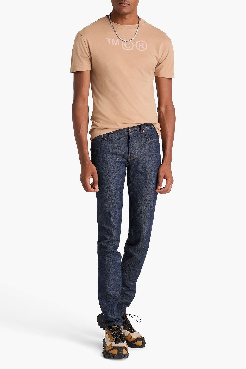 ACNE STUDIOS Printed cotton-jersey T-shirt