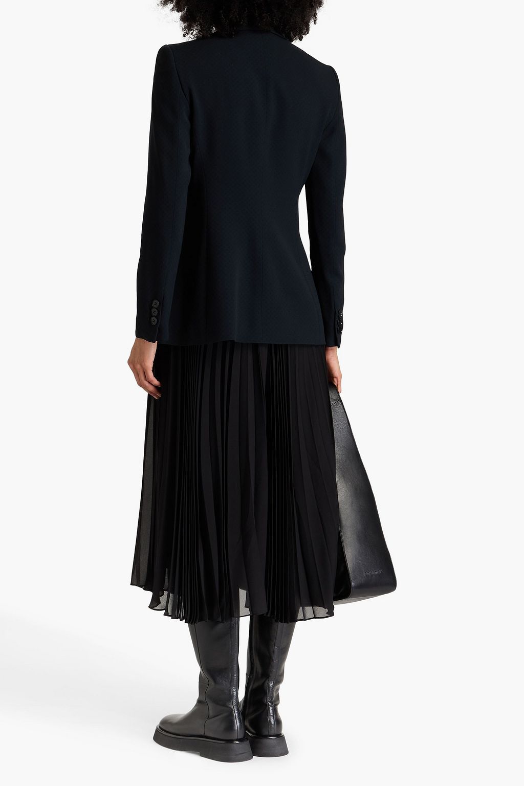 EMPORIO ARMANI بليزر من الجاكار