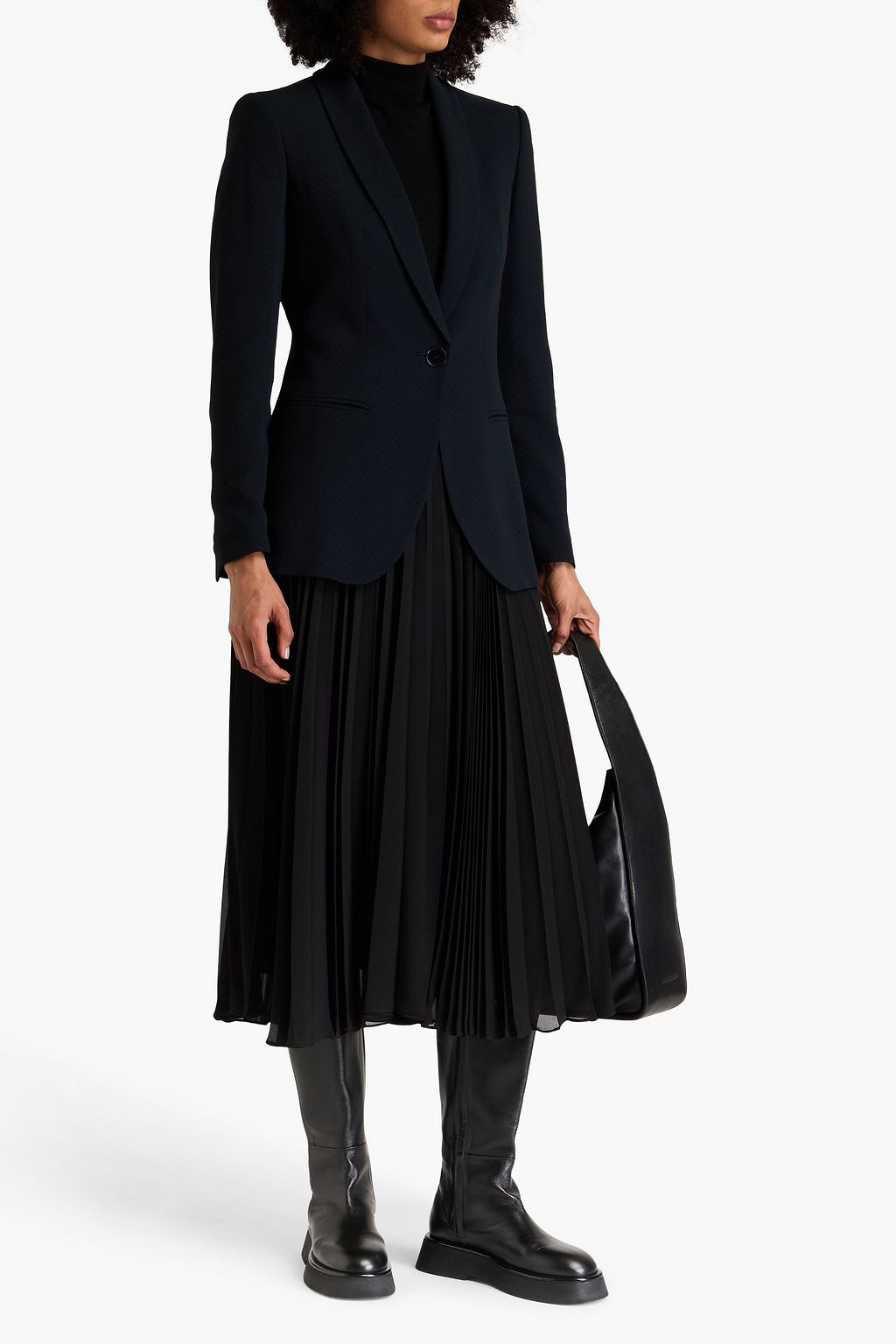 EMPORIO ARMANI بليزر من الجاكار
