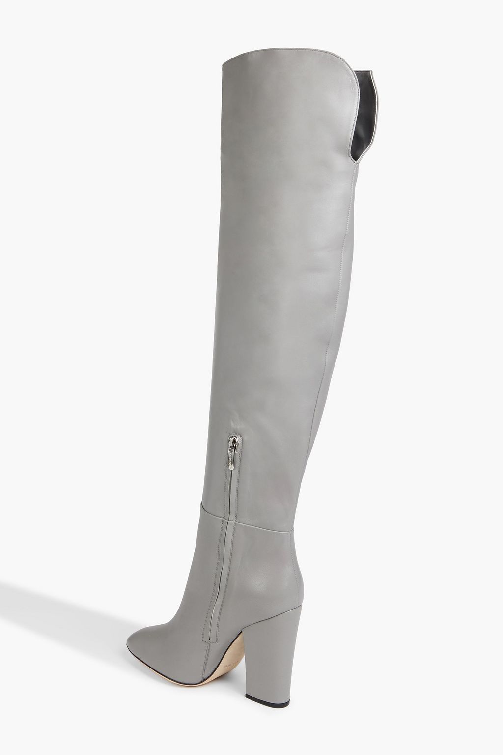 SERGIO ROSSI Scarlett leather over-the-knee boots
