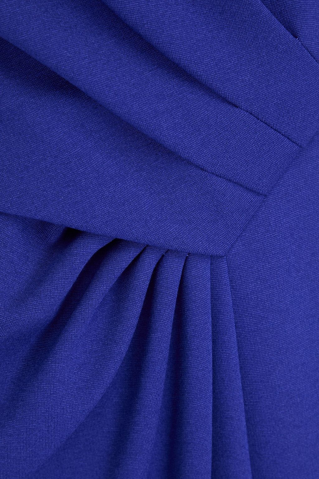 EMPORIO ARMANI Draped knitted dress