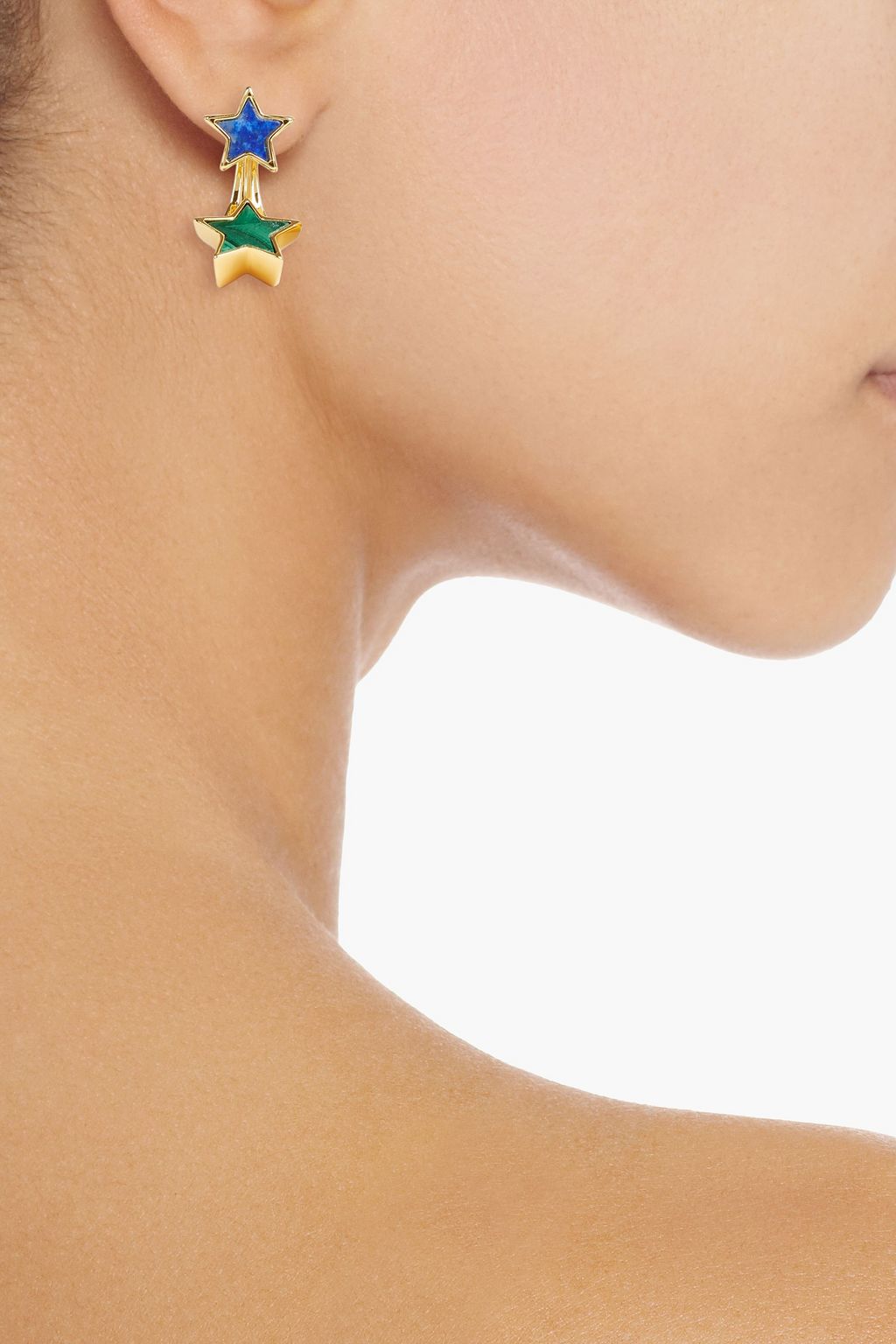 ZIMMERMANN Gold-tone stone earrings