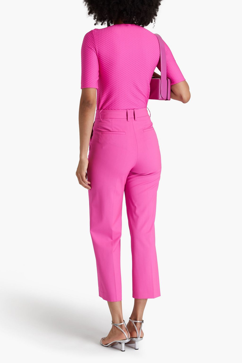 EMPORIO ARMANI Cloqué top