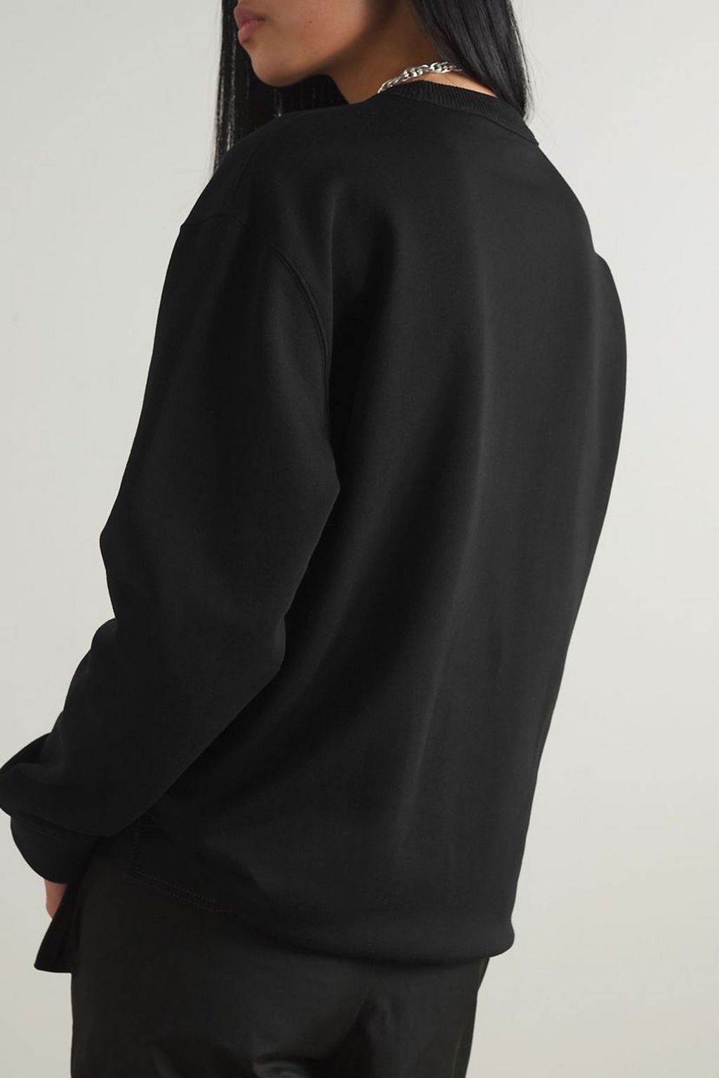 BURBERRY Appliquéd cotton-jersey sweatshirt