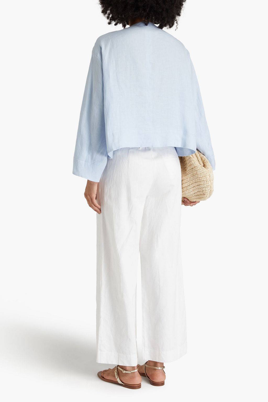 EMPORIO ARMANI Linen jacket