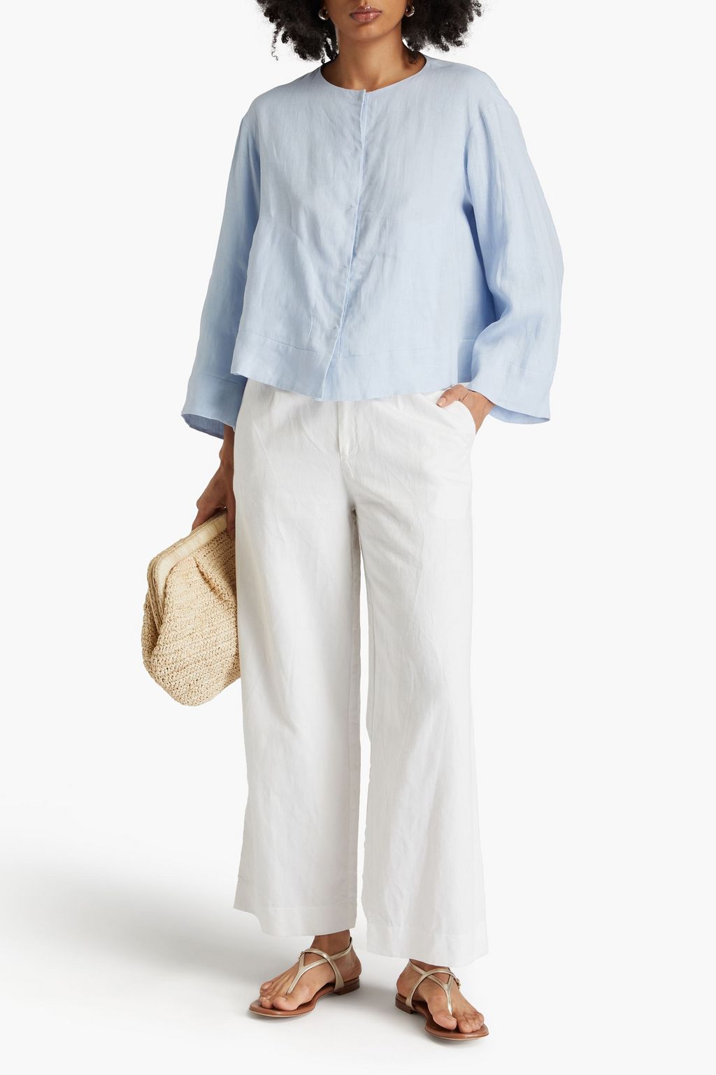 EMPORIO ARMANI Linen jacket