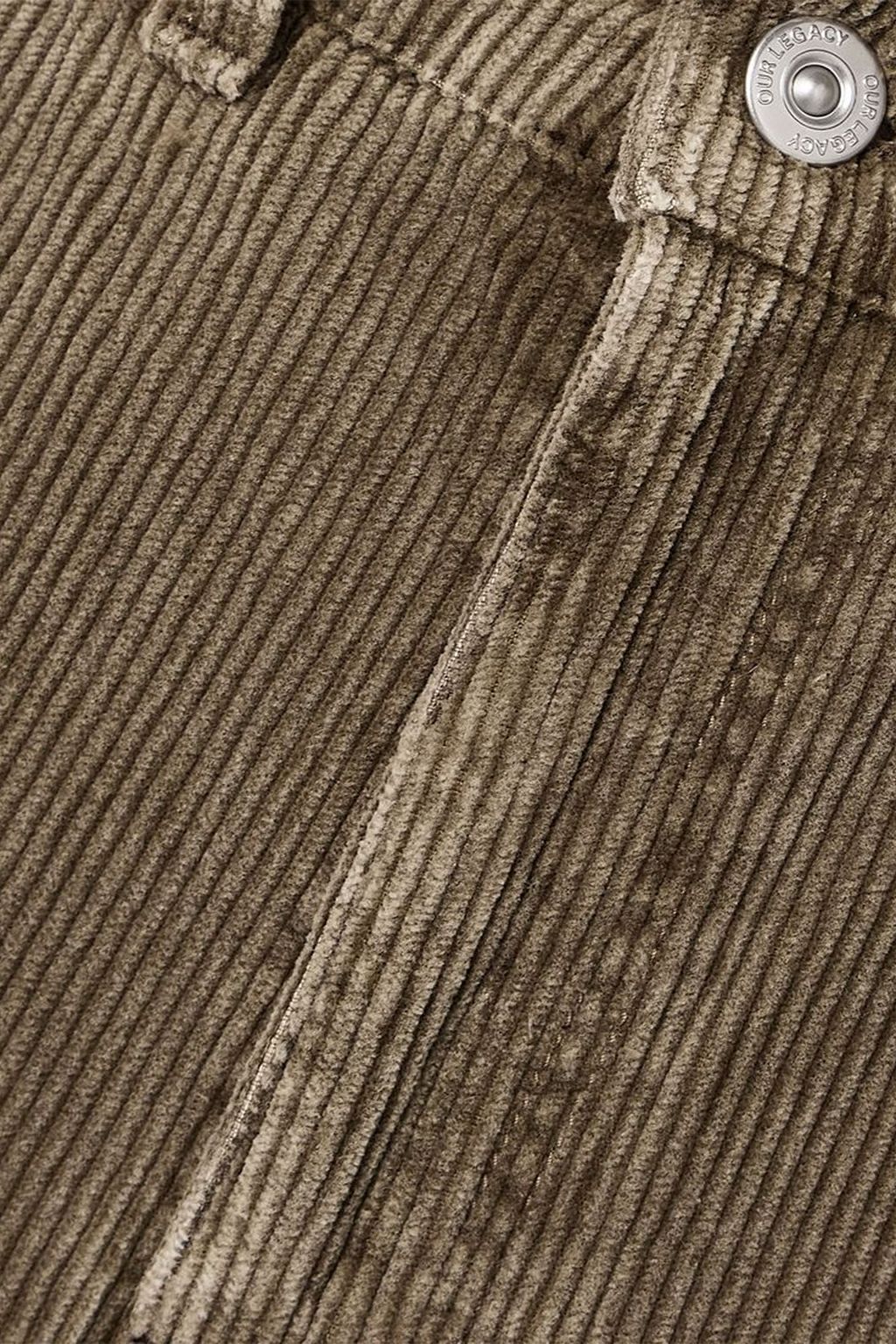 OUR LEGACY Trade cotton-corduroy straight-leg pants