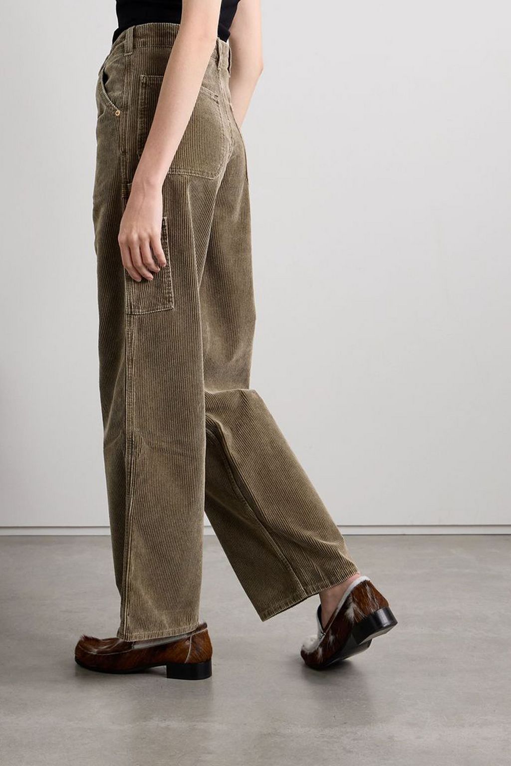 OUR LEGACY Trade cotton-corduroy straight-leg pants