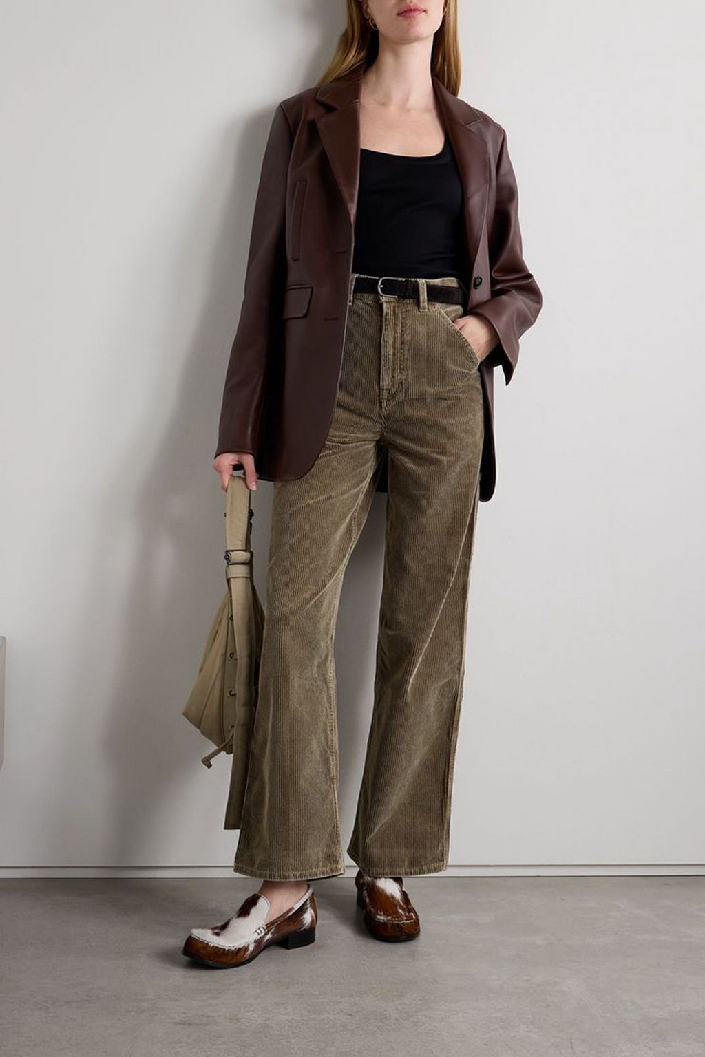 OUR LEGACY Trade cotton-corduroy straight-leg pants