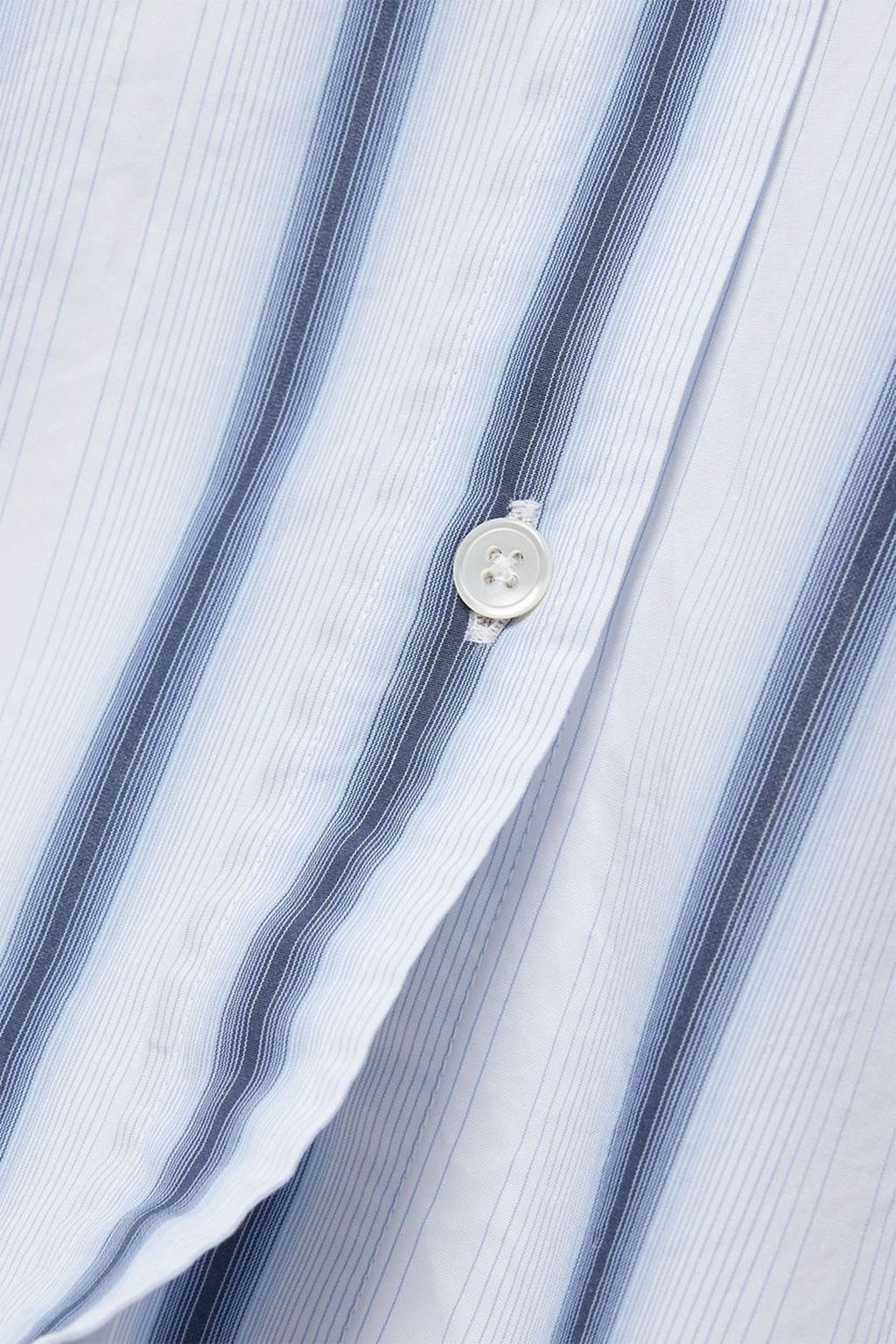 OUR LEGACY Daisy striped cotton-poplin shirt